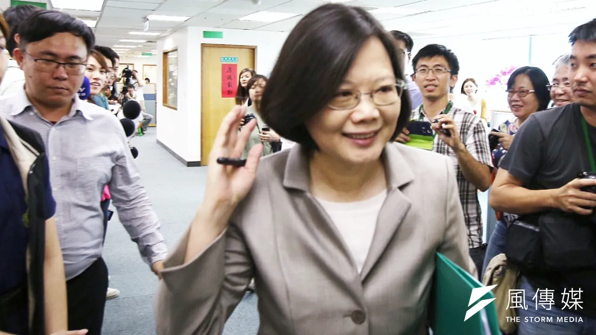 民進黨主席蔡英文12日將赴立院督軍修憲,可能會巧遇未來總統大選對手立法院長王金平或副院長洪秀柱。(資料照,林韶安攝)