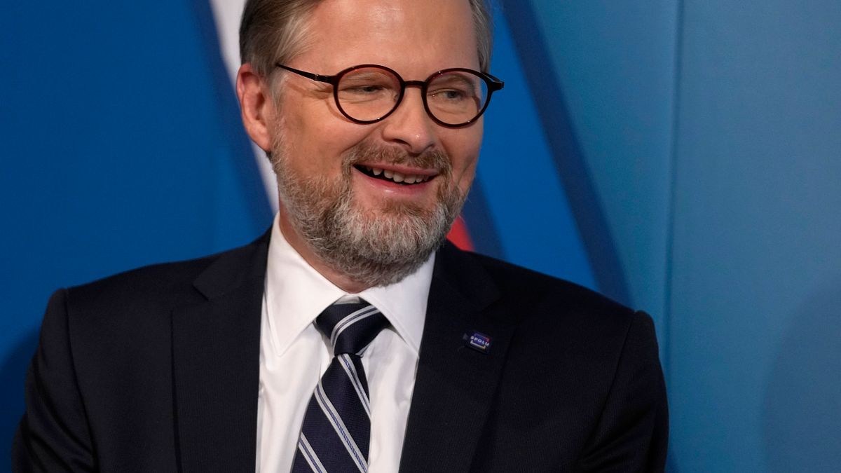 2021年11月,捷克新總理費亞拉(Petr Fiala)(AP) 2021年11月,捷克新總理費亞拉(Petr Fiala)(AP)