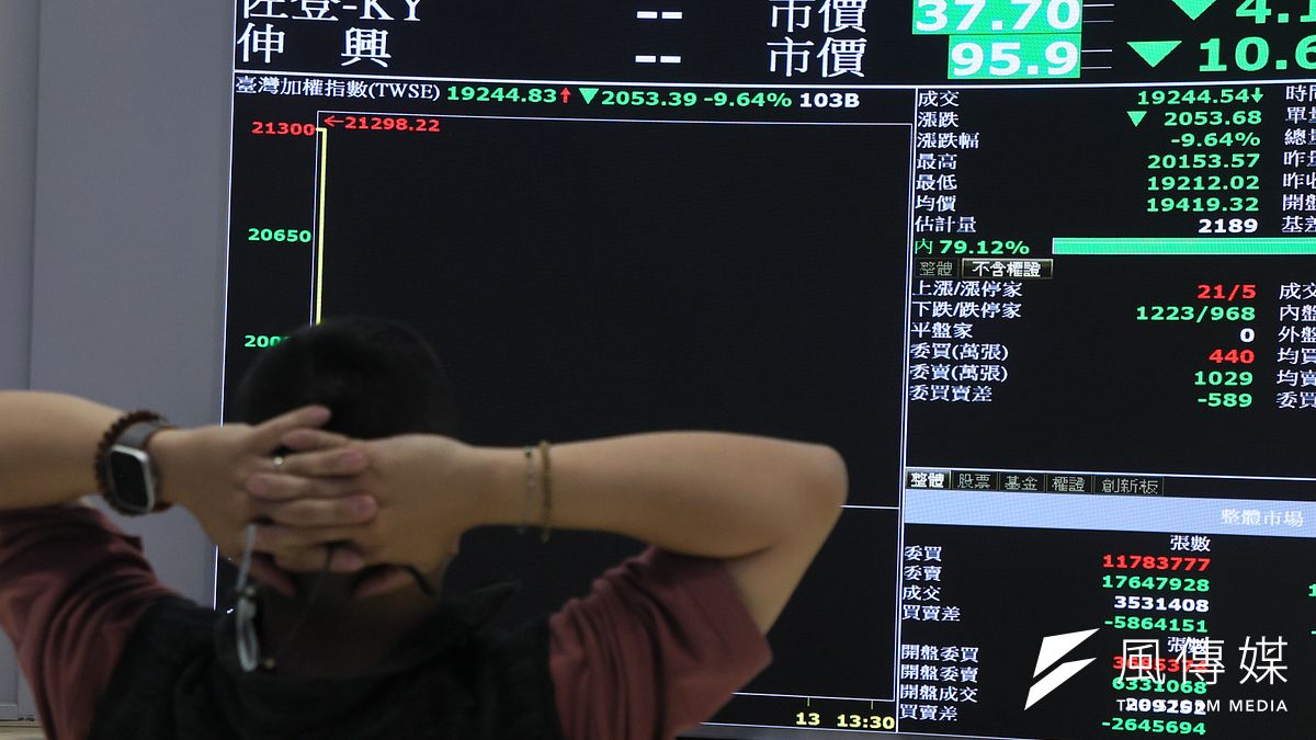 股市示意畫面。(柯承惠攝) 股市示意畫面。(柯承惠攝)