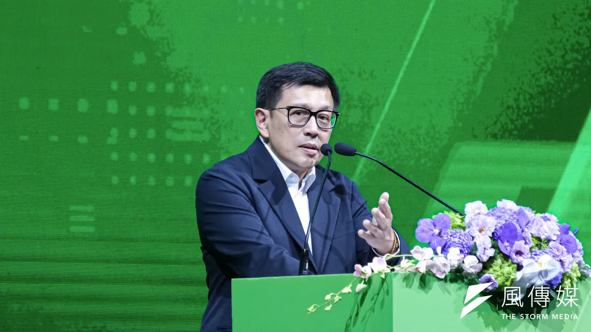 SEMI全球行銷長暨台灣區總裁曹世綸。(劉偉宏攝)