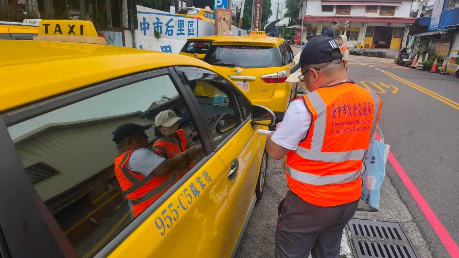 中秋教師連假稽查計程車不打烊 中市交通局提醒違規駕駛最高處9萬罰鍰