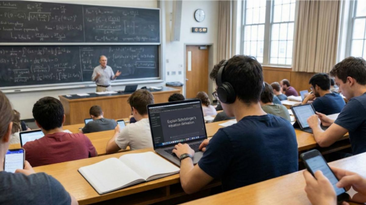 觀點投書:當教授講得沒 AI 清楚─實體教室的危機,與學習本質的再定義