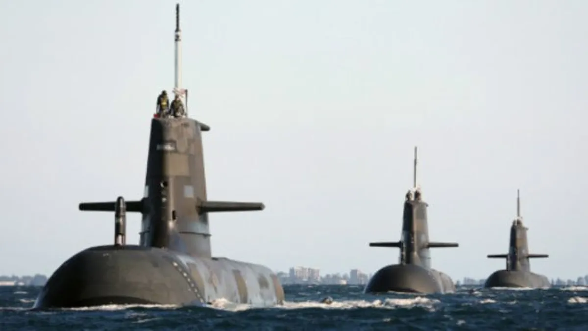 澳大利亞政府將投資890億澳元在未來20年持續擴充海軍軍備。(BBC中文網)