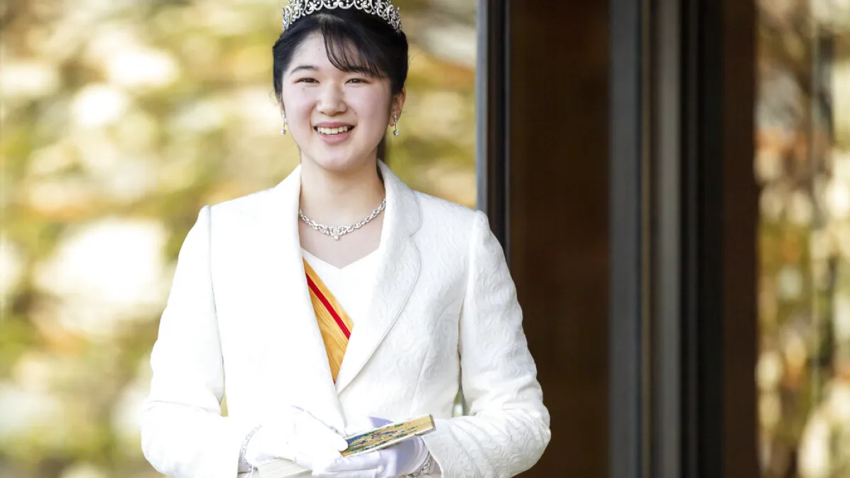 日本天皇德仁的獨生女愛子。(美聯社)