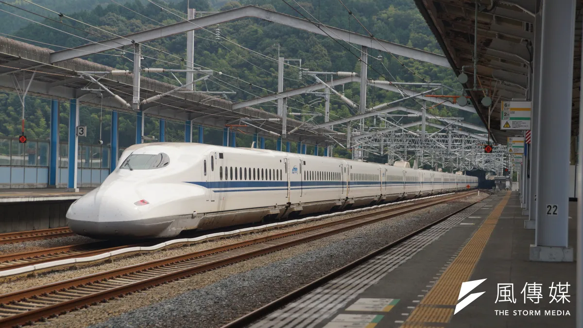 JR新幹線列車(示意圖)。(盧逸峰攝)