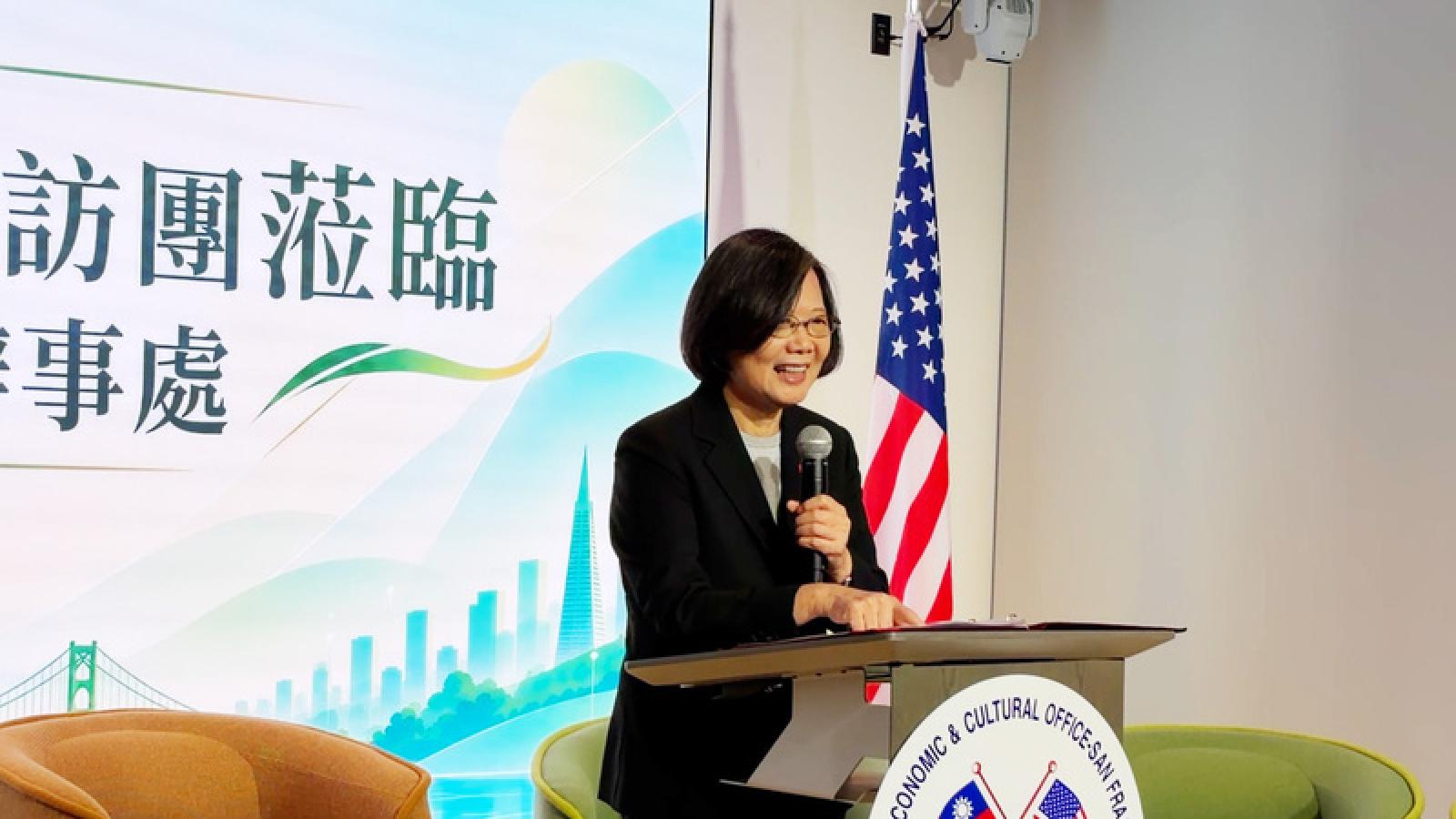 幕後》蔡英文去美國幹嘛?不只演講 有賴清德點頭的秘密任務