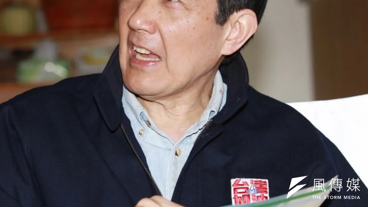 針對民進黨黨主席蔡英文批評國民黨將兩岸關係等同國共關係,總統馬英九今日反駁這種說法。(林韶安攝)