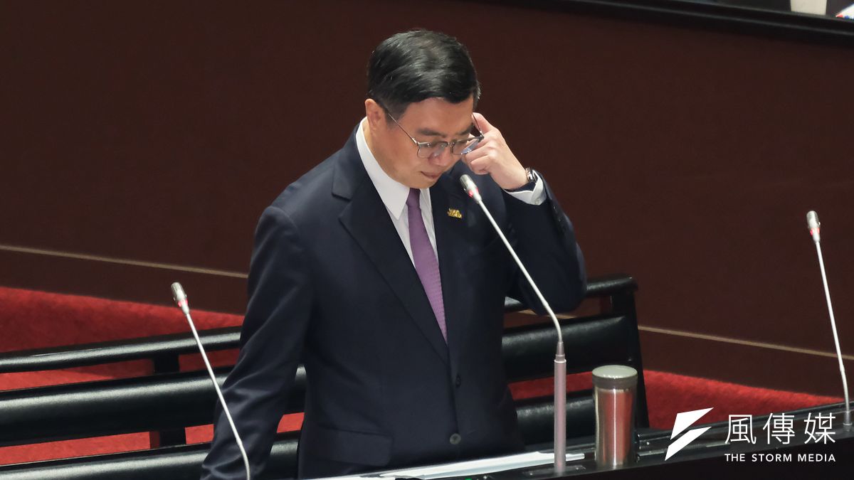 總預算案付委卡關,行政院長卓榮泰臉書發文以「點餐」為比喻臉,却引發更多爭議。(劉偉宏攝) 總預算案付委卡關,行政院長卓榮泰臉書發文以「點餐」為比喻臉,却引發更多爭議。(劉偉宏攝)