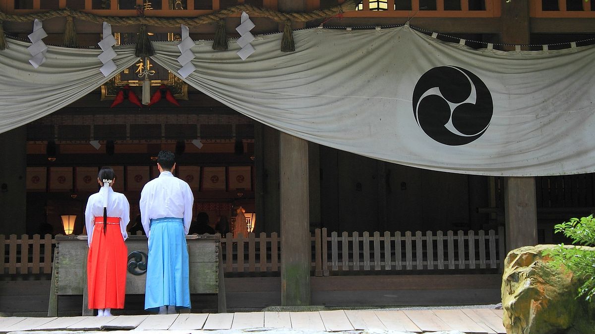 日本人、神道教。(Pixabay) 日本人、神道教。(Pixabay)