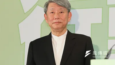 準經濟部長郭智輝(中)面對的第一個挑戰就是缺電。(顏麟宇攝)