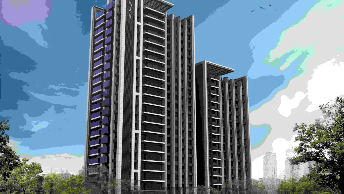 宸熙建設、彥韋營造攜手打造「宸熙丰悦」。(圖/宸熙建設提供)