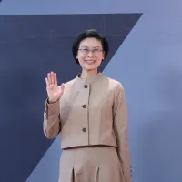 民進黨立委林岱樺出席高雄市長提名政見會。(陳品佑攝) 民進黨立委林岱樺出席高雄市長提名政見會。(陳品佑攝)