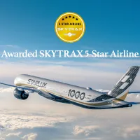 星宇航空蟬聯SKYTRAX五星航空,連續兩年獲得航空業最高榮譽。(圖:星宇航空) 星宇航空蟬聯SKYTRAX五星航空,連續兩年獲得航空業最高榮譽。(圖:星宇航空)