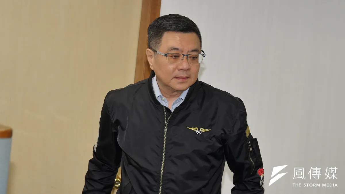 針對2020選情,民近黨主席卓榮泰30日接受廣播節目專訪時表示,如果大選結果國會沒有過半,自己就會辭職負責。(盧逸峰攝)