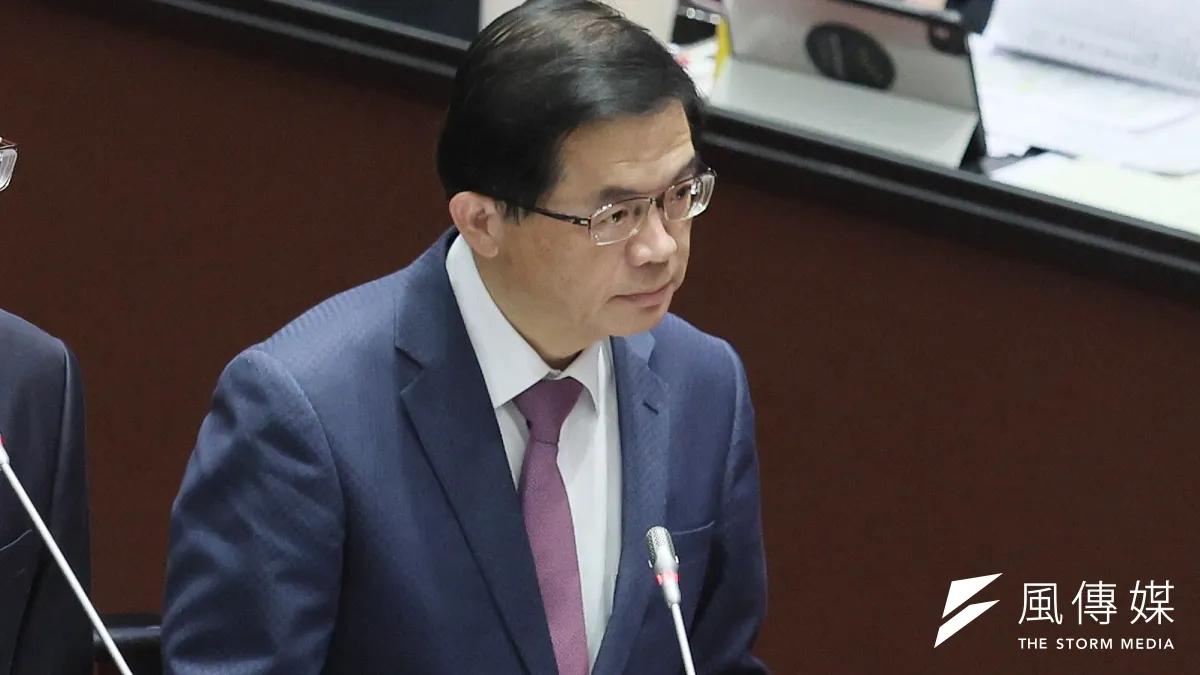 交通部長李孟諺為十年婚外情請辭,就任僅短短三個月。(柯承惠攝)