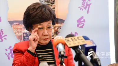 民進黨選對會啟動徵詢有意參選台北市長的黨內人士,選對會召集人陳明文指出民進黨支持者希望提出最強的人,呂秀蓮則表示「當然是我最強」。(資料照,甘岱民攝)