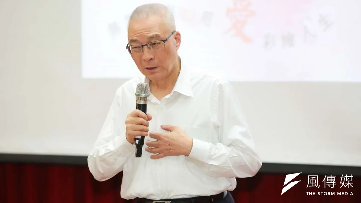 「吳韓會」將在下周二登場,國民黨主席吳敦義26日強調,與高雄市長韓國瑜是好朋友,沒有外界所傳的「冰點」。(顏麟宇攝)