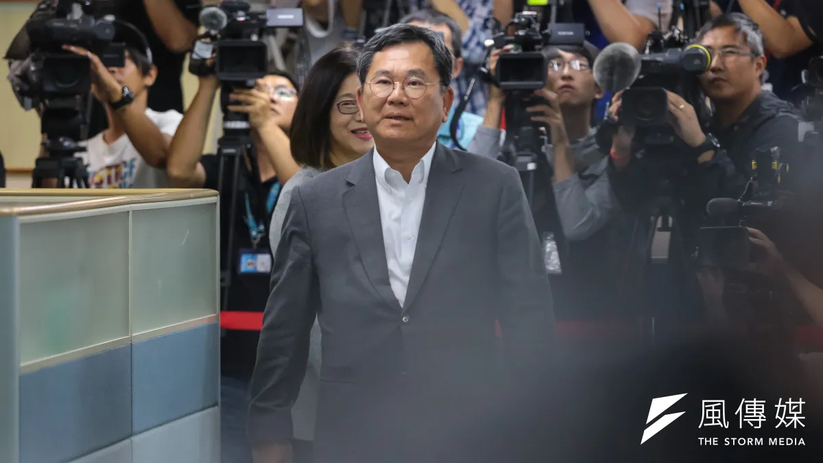 民進黨選對會召集人陳明文表示,綠委姚文智有理念又有選戰經驗,是非常優秀的人才。(資料照,顏麟宇攝)