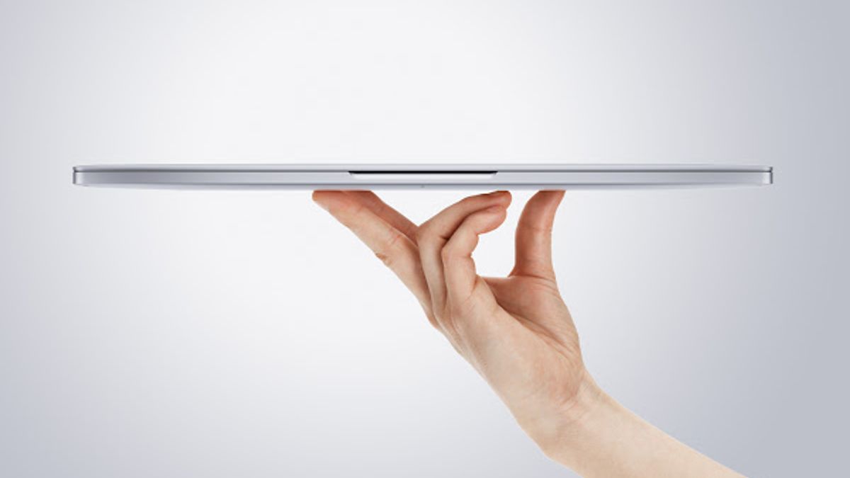 小米筆記本Air主打輕、薄特色。(圖/小米提供) 小米筆記本Air主打輕、薄特色。(圖/小米提供)