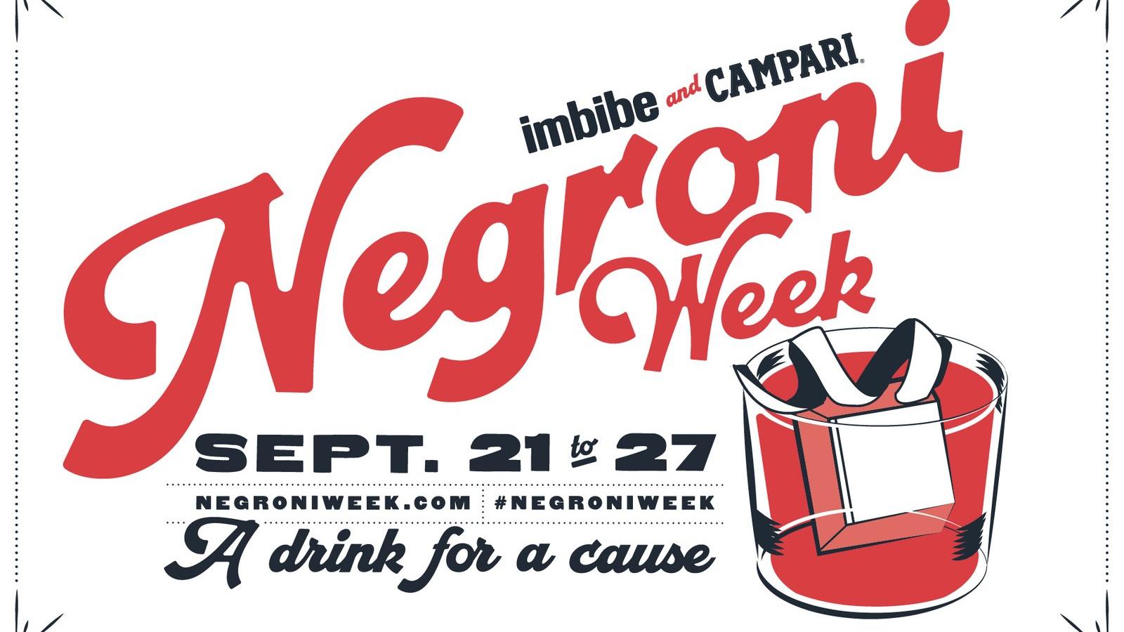 NEGRONI WEEK盛大回歸,第14屆#NegroniWeek將於2026年9月21日至27日全面開跑