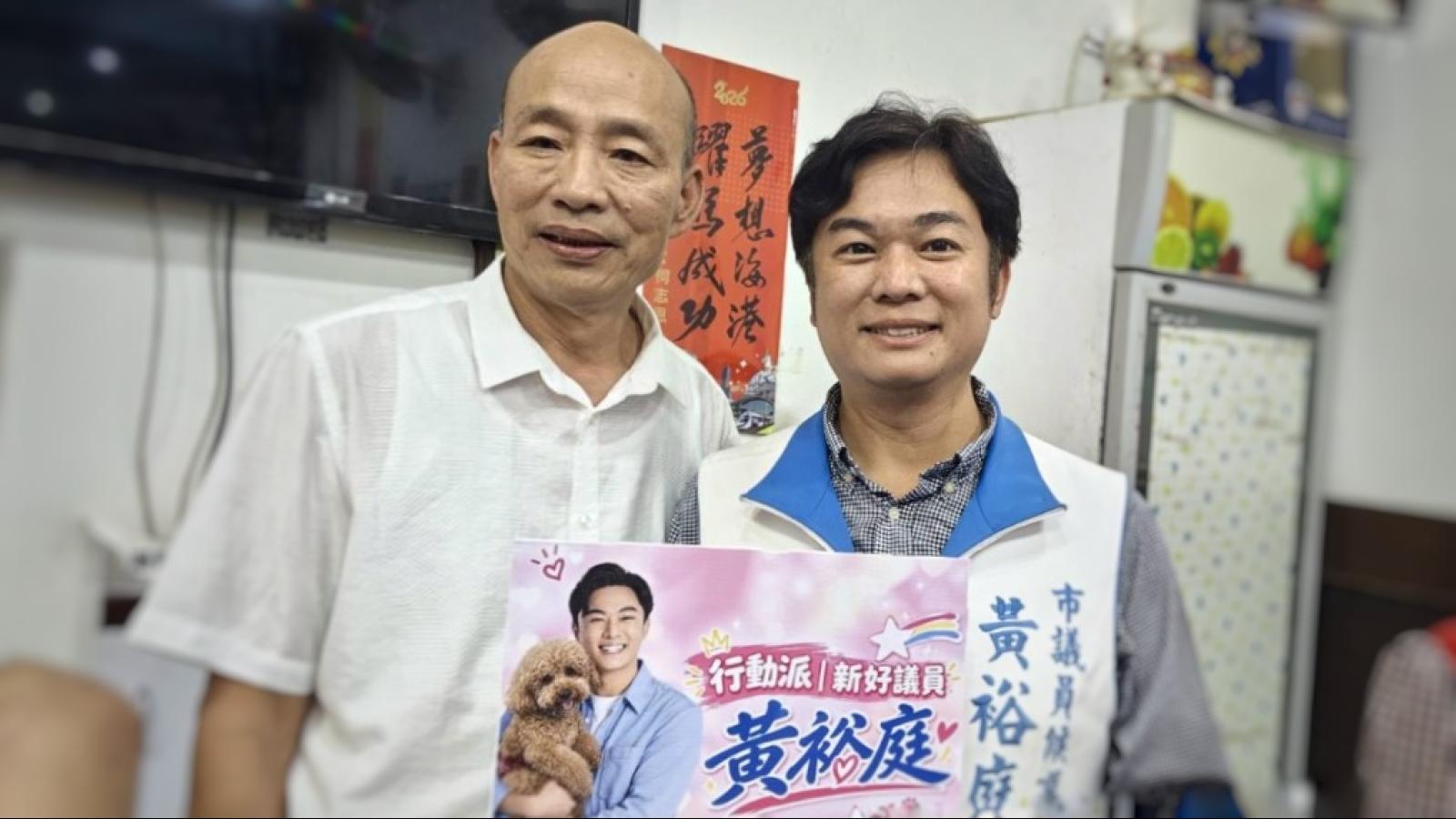 韓流啟蒙從政路!黃裕庭請益韓國瑜、盧秀燕 盼將庶民政治帶進高雄議會