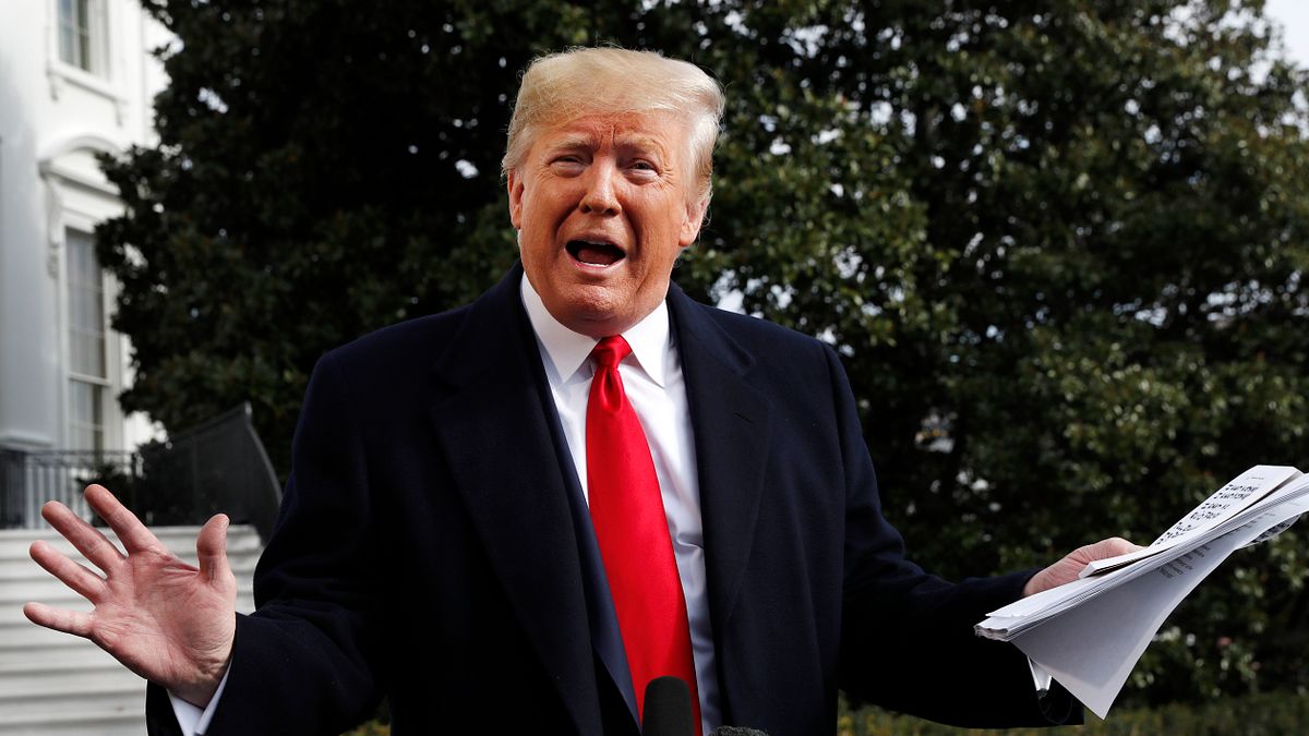 美國總統川普。(AP) 美國總統川普。(AP)