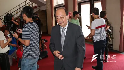 民進黨總召柯建銘否認要提案修改台獨黨綱。(資料照片,顏麟宇攝)