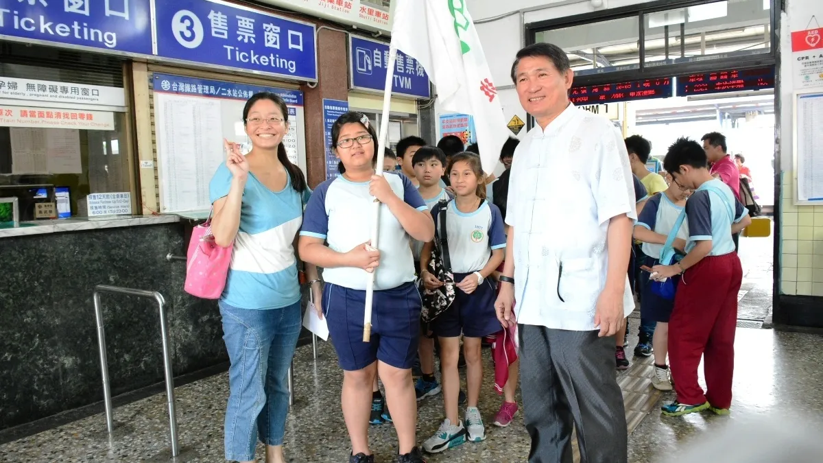 探索科學奧妙 科普環島列車駛抵彰化二水站