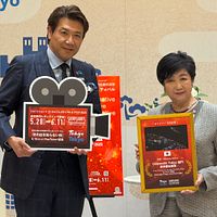 「SSFF & ASIA 2025 」開幕にむけ、15日都庁にて、別所哲也氏が小池百合子都知事と対談した。(黄信維 撮影) 「SSFF & ASIA 2025 」開幕にむけ、15日都庁にて、別所哲也氏が小池百合子都知事と対談した。(黄信維 撮影)