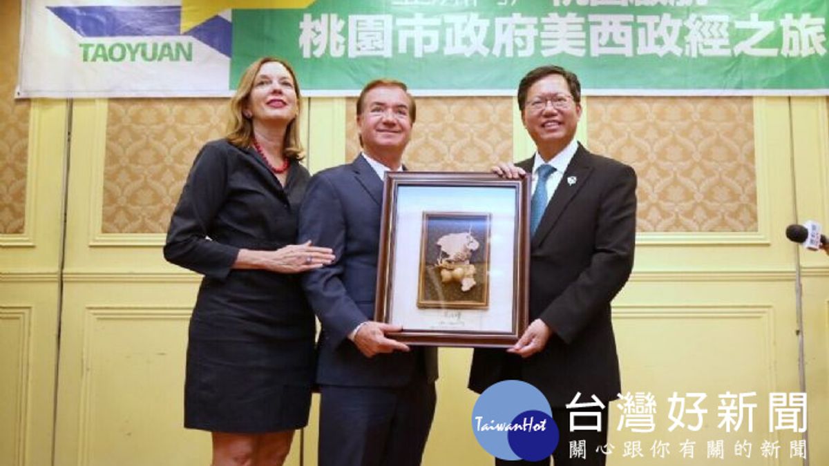 訪加州洛杉磯 鄭文燦與美西政要交流 訪加州洛杉磯 鄭文燦與美西政要交流