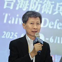 6月11日、武居智久氏が台北政経学院基金会による「2025台湾海峡防衛机上演習」の国際記者会見に出席した。(写真/柯承惠撮影) 6月11日、武居智久氏が台北政経学院基金会による「2025台湾海峡防衛机上演習」の国際記者会見に出席した。(写真/柯承惠撮影)