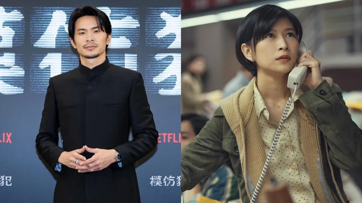 Netflix《模仿犯》中江宜蓉的演技遭網友批評,同劇演員姚淳耀發聲力挺她。(圖/取自姚淳耀、模仿犯 Copycat Killer臉書專頁)