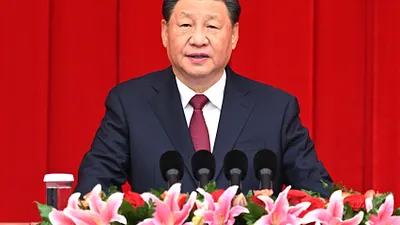 2022年1月1日,中國領導人習近平發表新年談話。淡江大學中國大陸研究所榮譽教授趙春山認為,兩岸領導人的新年談話在兩岸關係的部分完全沒有交集,而習近平在新年談話提到的「實現祖國完全統一是兩岸同胞的共同心願」意味著:「兩岸統一已置於中共的『議程表』中」。(資料照,美聯社)