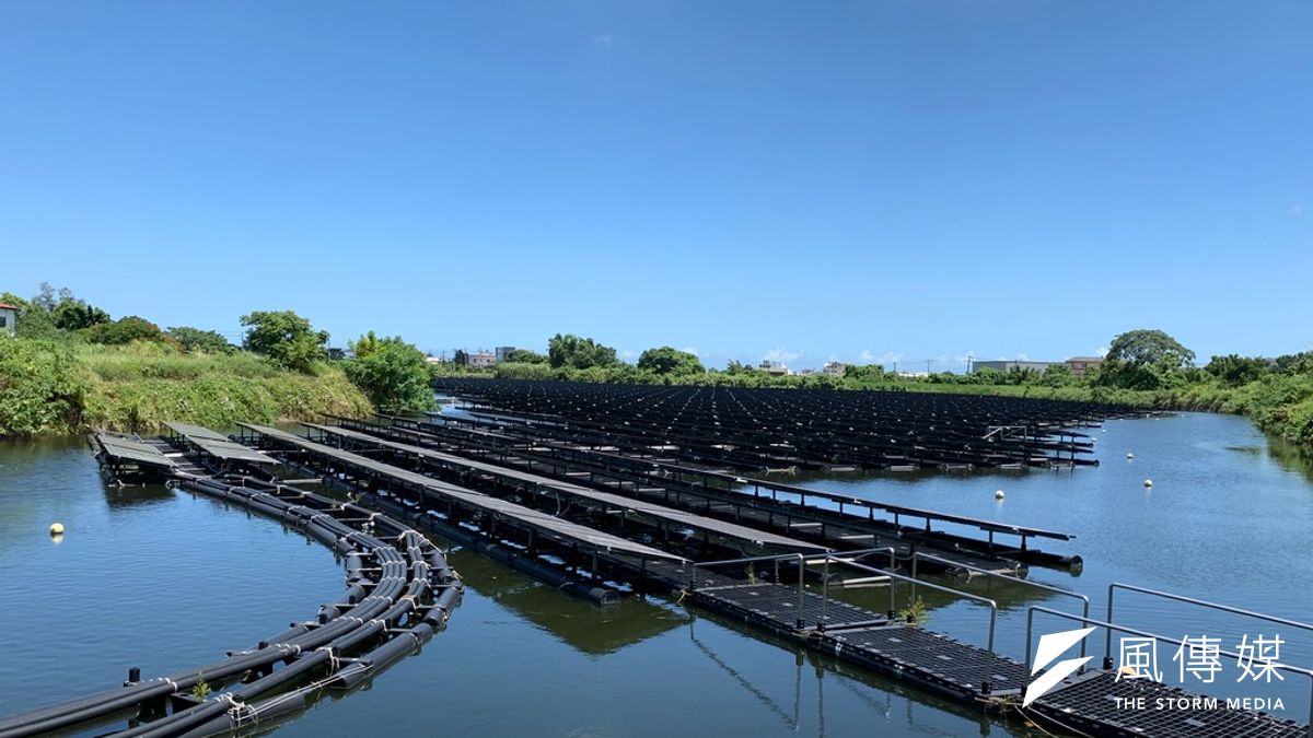 桃園埤塘發展光電,但也引起環保爭議。(資料照,尹俞歡攝) 桃園埤塘發展光電,但也引起環保爭議。(資料照,尹俞歡攝)