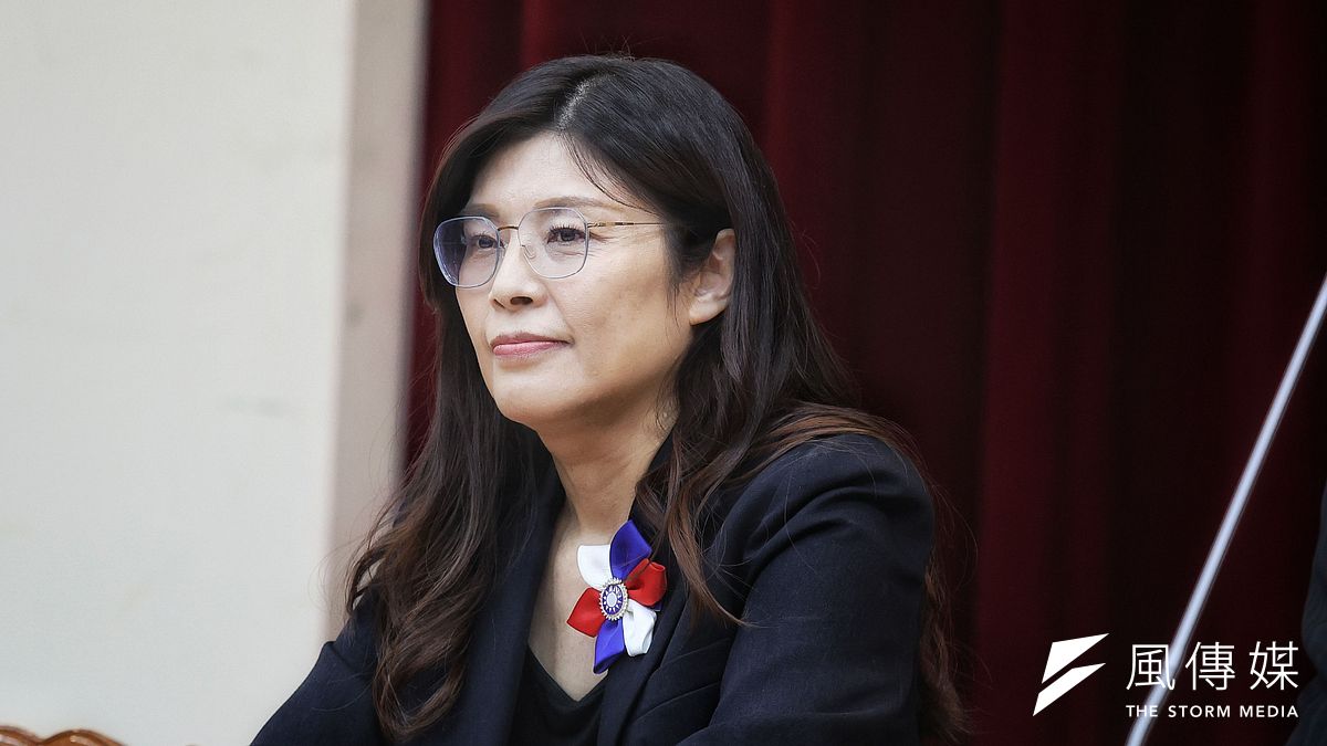 國民黨主席當選人鄭麗文拜會國民黨立法院黨團。(柯承惠攝) 國民黨主席當選人鄭麗文拜會國民黨立法院黨團。(柯承惠攝)