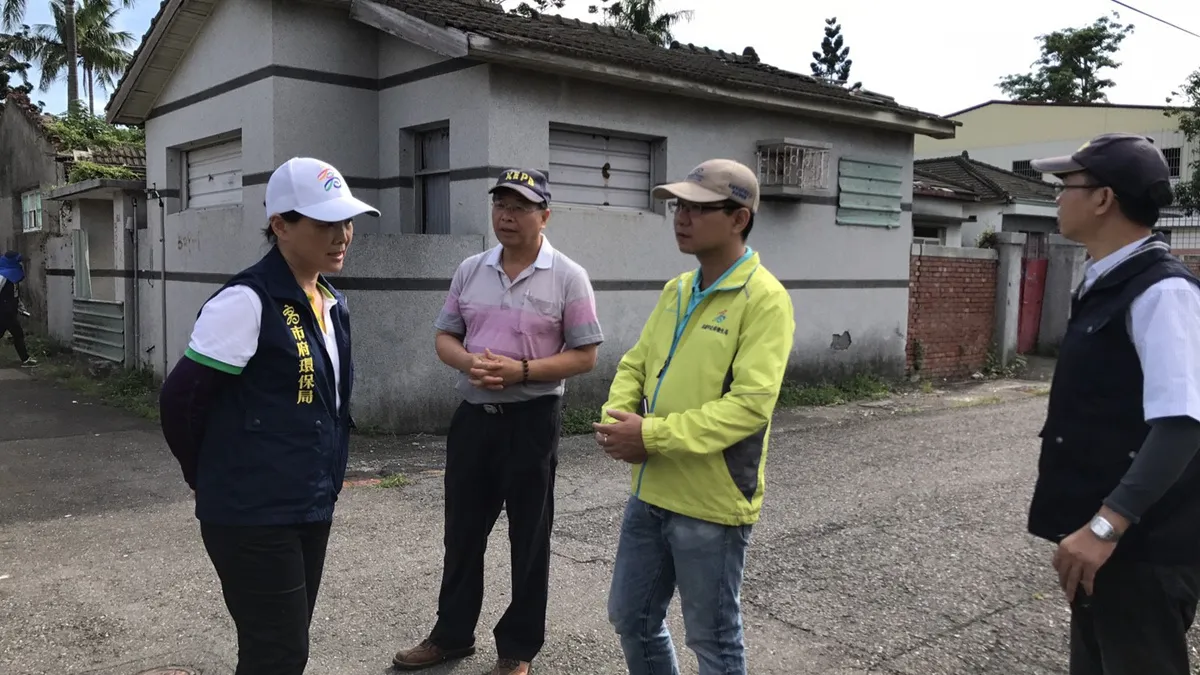 暴雨過後高市府總動員巡檢 杜絕登革熱防疫死角