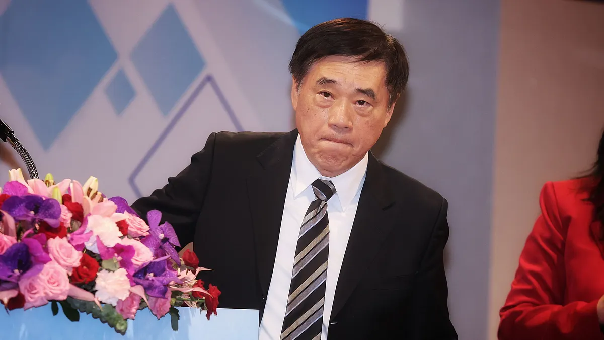 国民党主席選が決着。「穏健路線の代表格」郝龍斌氏は最後まで追い上げたものの、逆転ならず。(写真/柯承恵撮影) 国民党主席選が決着。「穏健路線の代表格」郝龍斌氏は最後まで追い上げたものの、逆転ならず。(写真/柯承恵撮影)