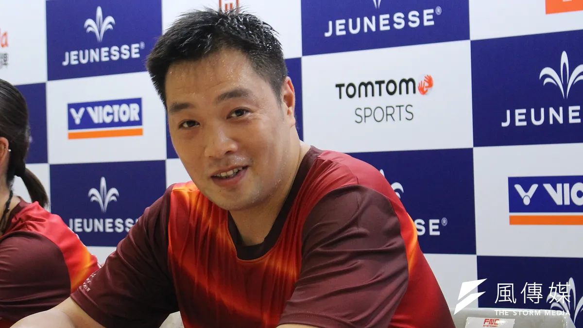 前球王陳宏說,他們年輕一輩的比較有衝勁,看到新生代的衝勁跟場上的處理球的方式,這些都是優秀的。(方炳超攝)
