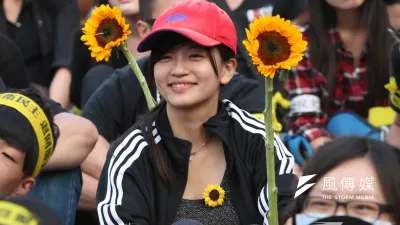 太陽花學運落幕後,新世代的新價值有可能改變台灣的政治想像嗎?(吳逸驊攝)