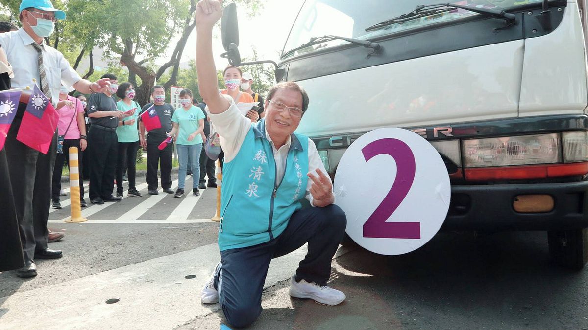 國民黨蘇清泉前往屏東地院遞狀,對此屏科大博士吳明昌呼籲蘇,莫再踐踏民主。(資料照,蘇清泉競總提供) 國民黨蘇清泉前往屏東地院遞狀,對此屏科大博士吳明昌呼籲蘇,莫再踐踏民主。(資料照,蘇清泉競總提供)
