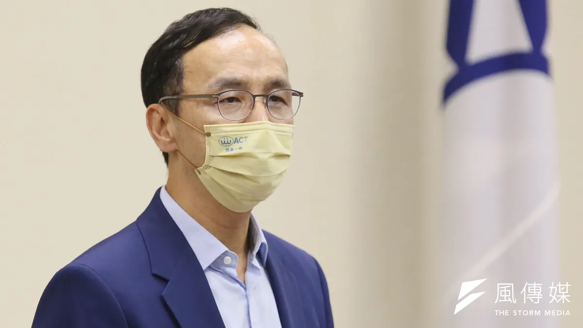 針對桃園市長提名爭議,黨主席朱立倫21日表示,所有的責難,他都會一肩扛起,但桃園一定要贏。(資料照,柯承惠攝)