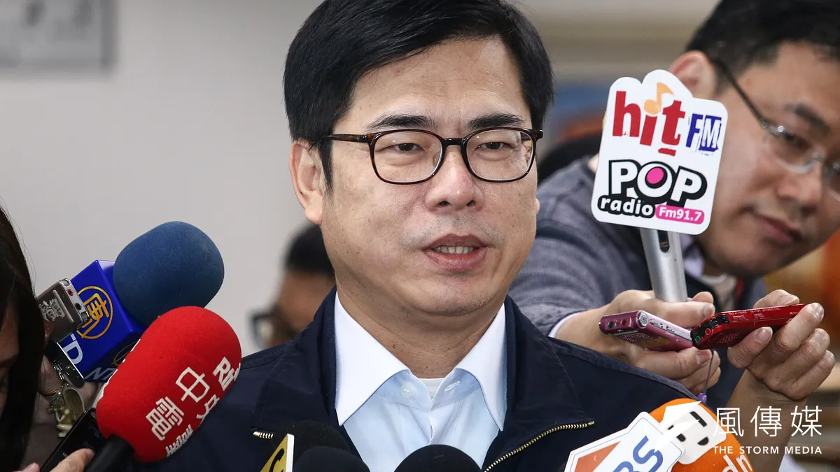 20190313-行政院副院長陳其邁13日出席民進黨中執會。(蔡親傑攝)