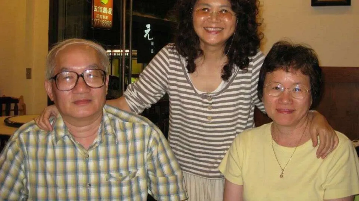 文史學者林博文(左)陳清玉(右)伉儷。(林光美提供) 文史學者林博文(左)陳清玉(右)伉儷。(林光美提供)