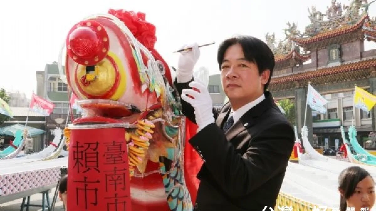 南市國際龍舟賽6月5日登場 賴清德為龍點睛