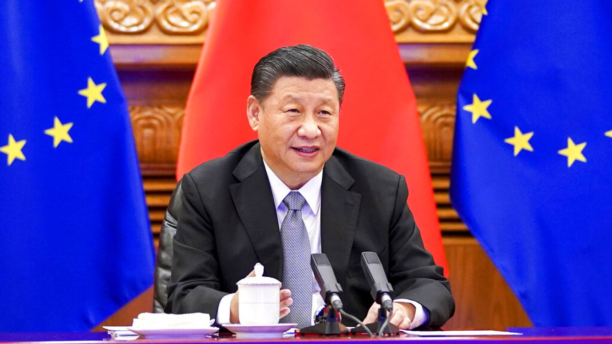 中共權力繼承的二十大即將召開,中共總書記習近平的對台政策成為全球關注焦點。(資料照,美聯社) 中共權力繼承的二十大即將召開,中共總書記習近平的對台政策成為全球關注焦點。(資料照,美聯社)