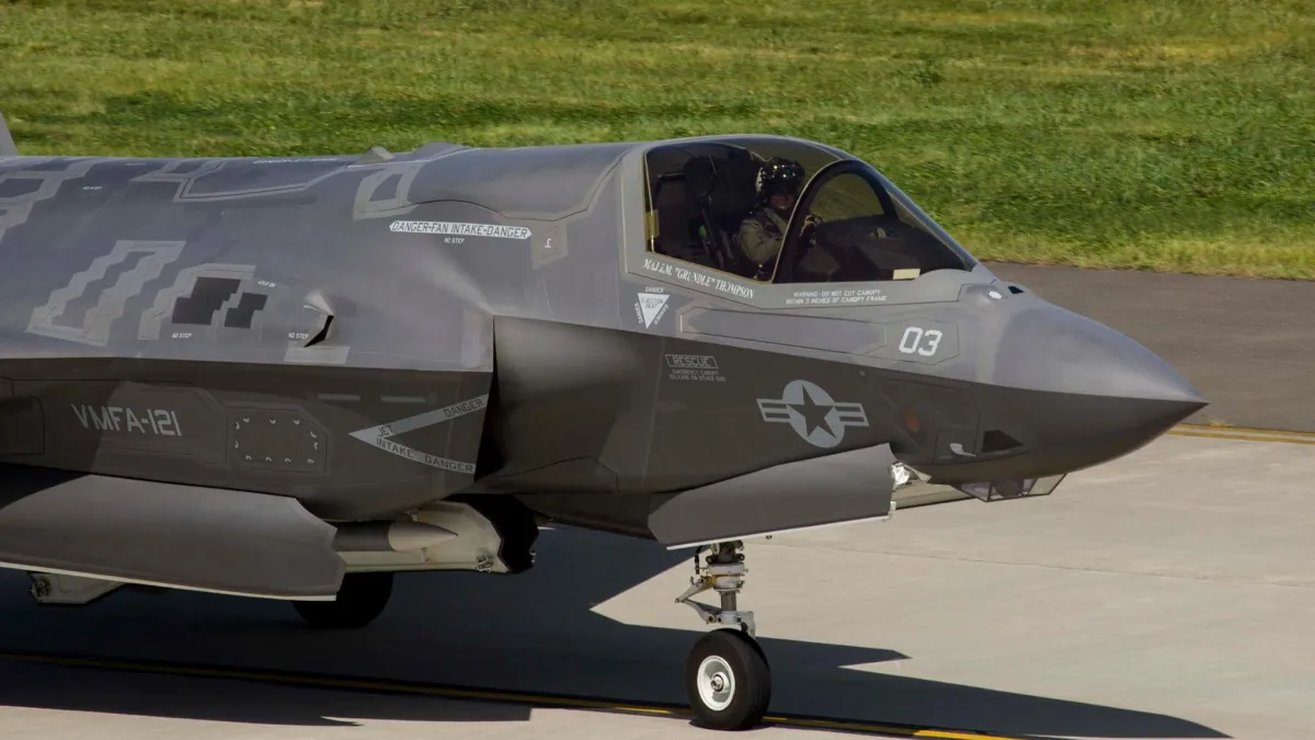 美軍駐日的F-35。(美軍太平洋司令部臉書)