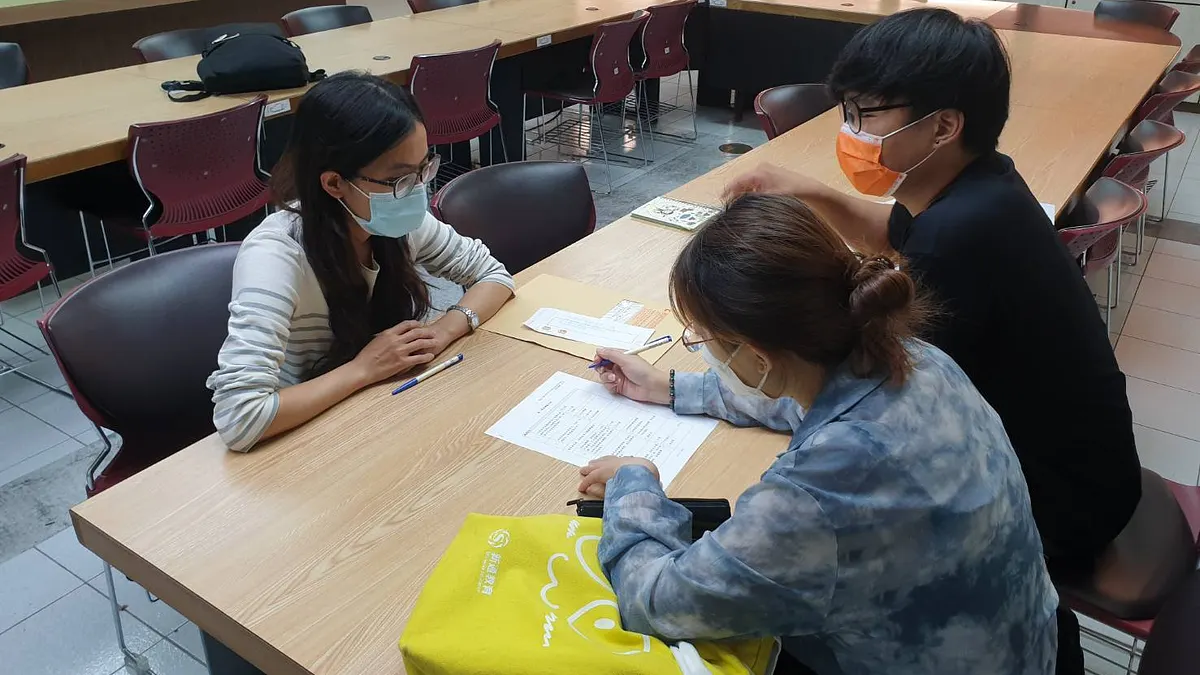 城中城公益性跨區區段徵收訪談照片。(圖/高市府地政局提供)