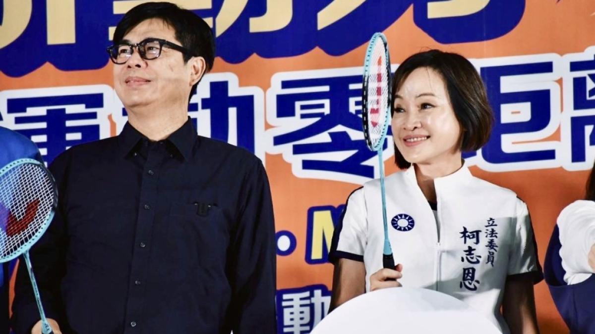 柯志恩談文宣誤植坦承改進 力挺台美深化交流、笑稱「跑攤當運動」