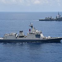 日本海上自衛隊の護衛艦「漣」が9月25日、初めて台湾海峡を通過。イメージ画像。(資料写真、オーストラリア王立海軍公式サイトより) 日本海上自衛隊の護衛艦「漣」が9月25日、初めて台湾海峡を通過。イメージ画像。(資料写真、オーストラリア王立海軍公式サイトより)