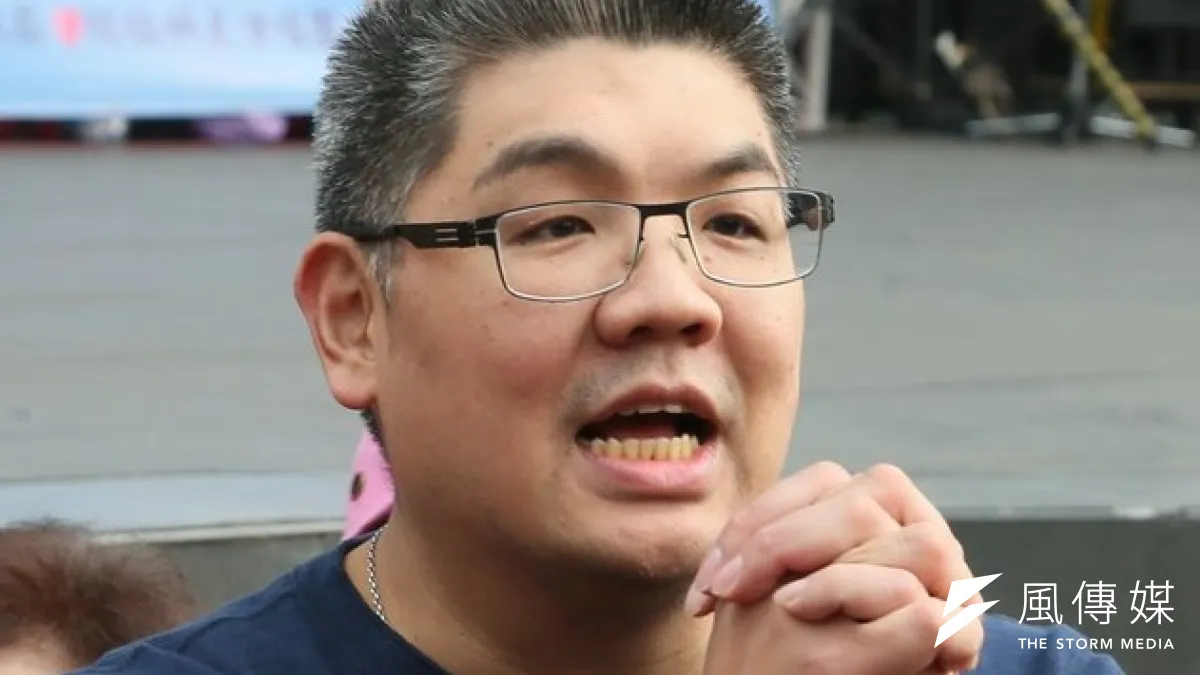 連勝文在洛杉磯首度鬆口將選台北市長。(余志偉攝)